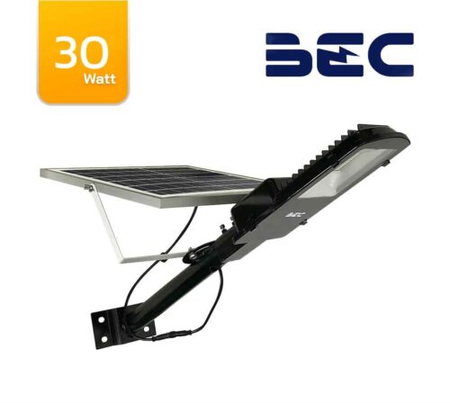 โคมไฟถนนโซล่าเซลล์ LED 30W BEC PASO