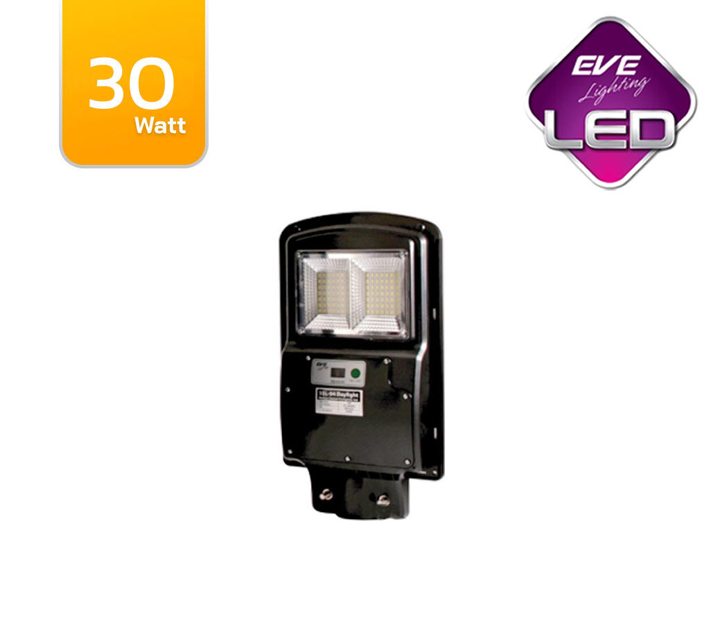โคมไฟถนนโซล่าเซลล์ LED 30W EVE SSL-04