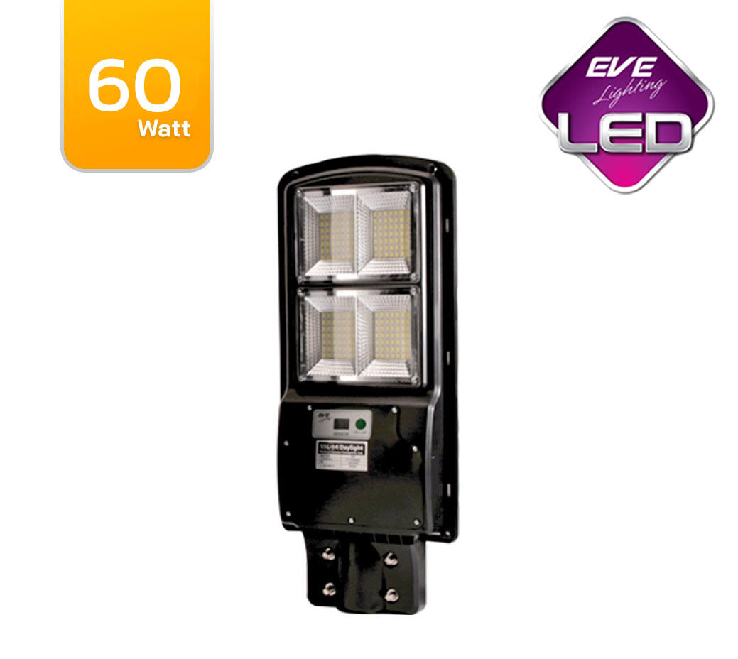 โคมไฟถนนโซล่าเซลล์ LED 60W EVE SSL-04