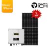โซล่ารูฟท็อป 5 กิโลวัตต์ 1เฟส พร้อมแผงโซล่าเซลล์ 10แผง SolarRich