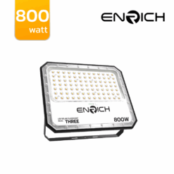 สปอร์ตไลท์โซล่าเซลล์ LED 800W ENRICH รุ่น THREE 3 แสง 02