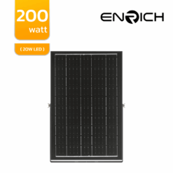 สปอร์ตไลท์โซล่าเซลล์ OPTIMUS 200W