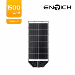 ENRICH โคมไฟถนนโซล่าเซลล์ LED VADER 1500WLED22W