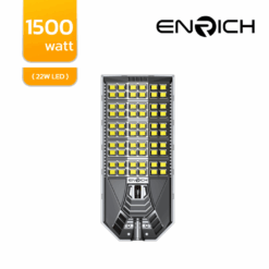 ENRICH โคมไฟถนนโซล่าเซลล์ LED VADER1500WLED 22W